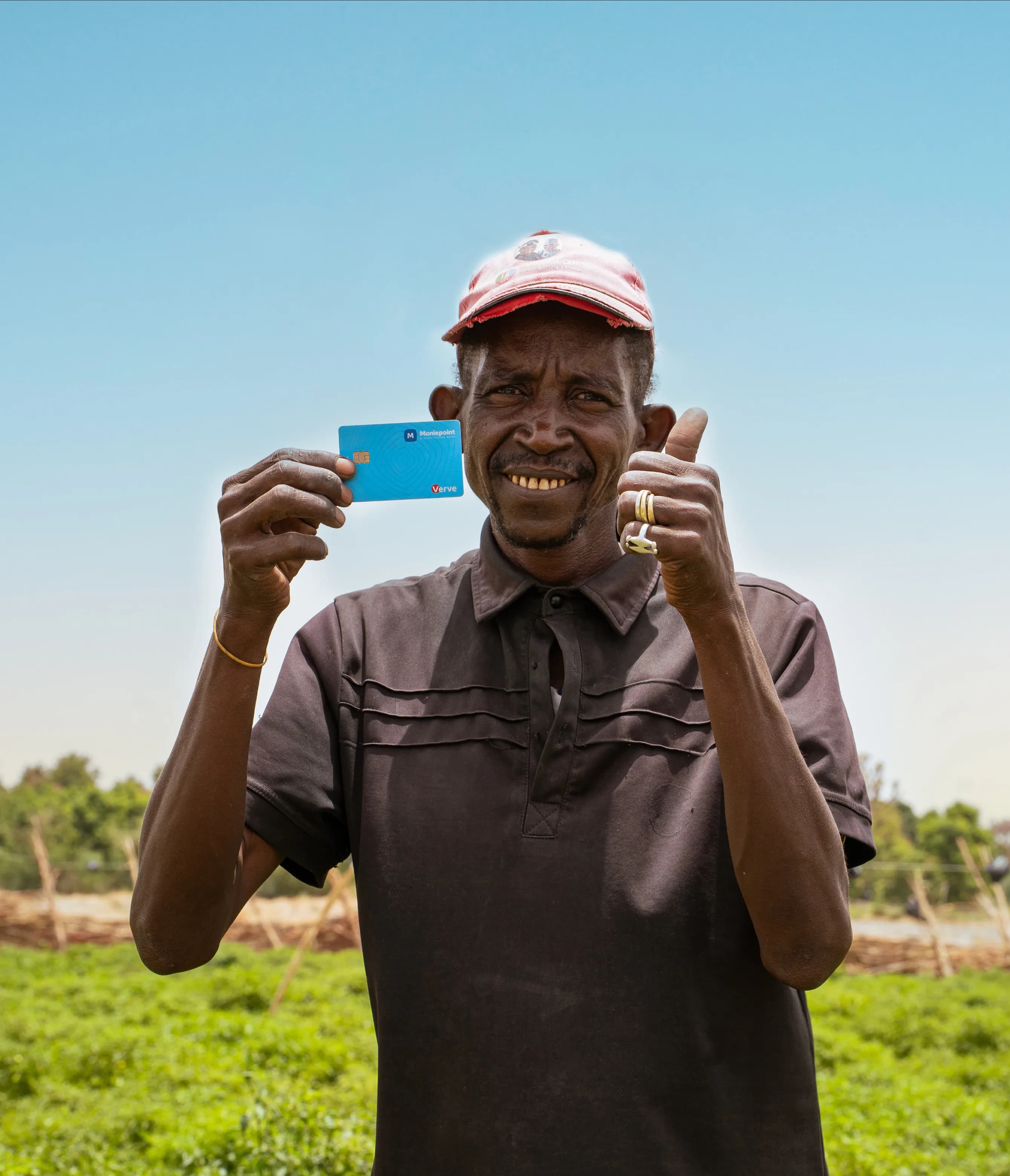 Isiaka, a Moniepoint customer